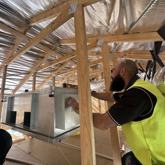 Past Project (Volume 1)-reverse cycle ducted heating and cooling system